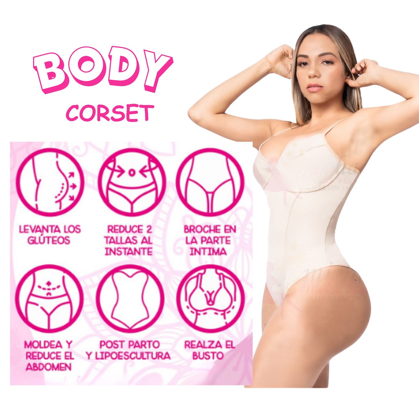 Body corset moldeador