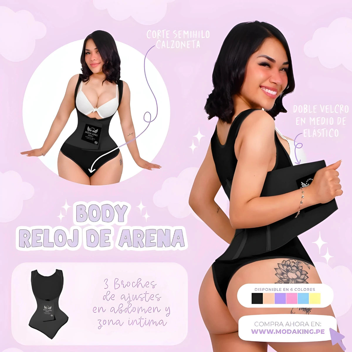 Body reloj de arena