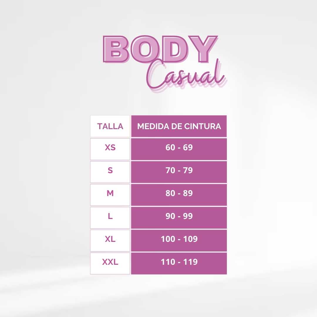 Body Moldeador Casual