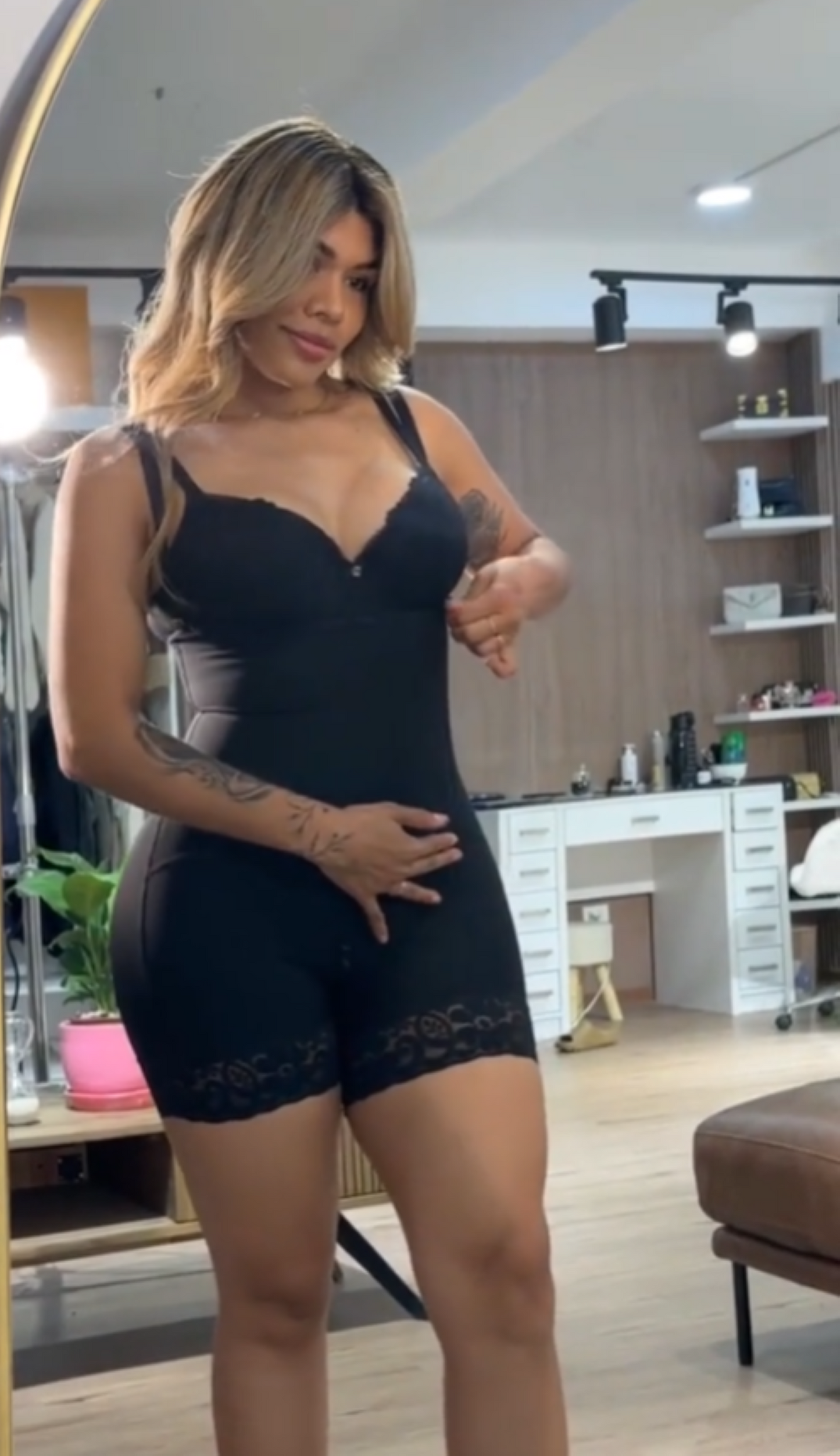 faja body efecto lipo alta compresion powernet