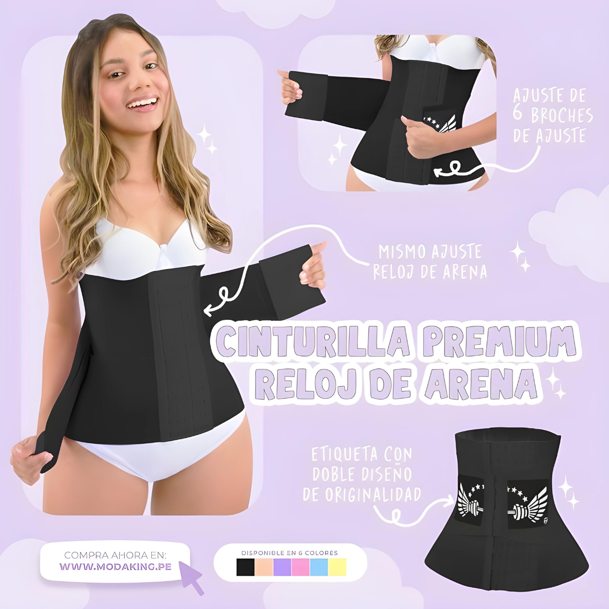 cintura de avispa, cuerpo de sirena, modelador de cintura, faja instagram, faja peruana, faja premium, body premium, reduce cintura