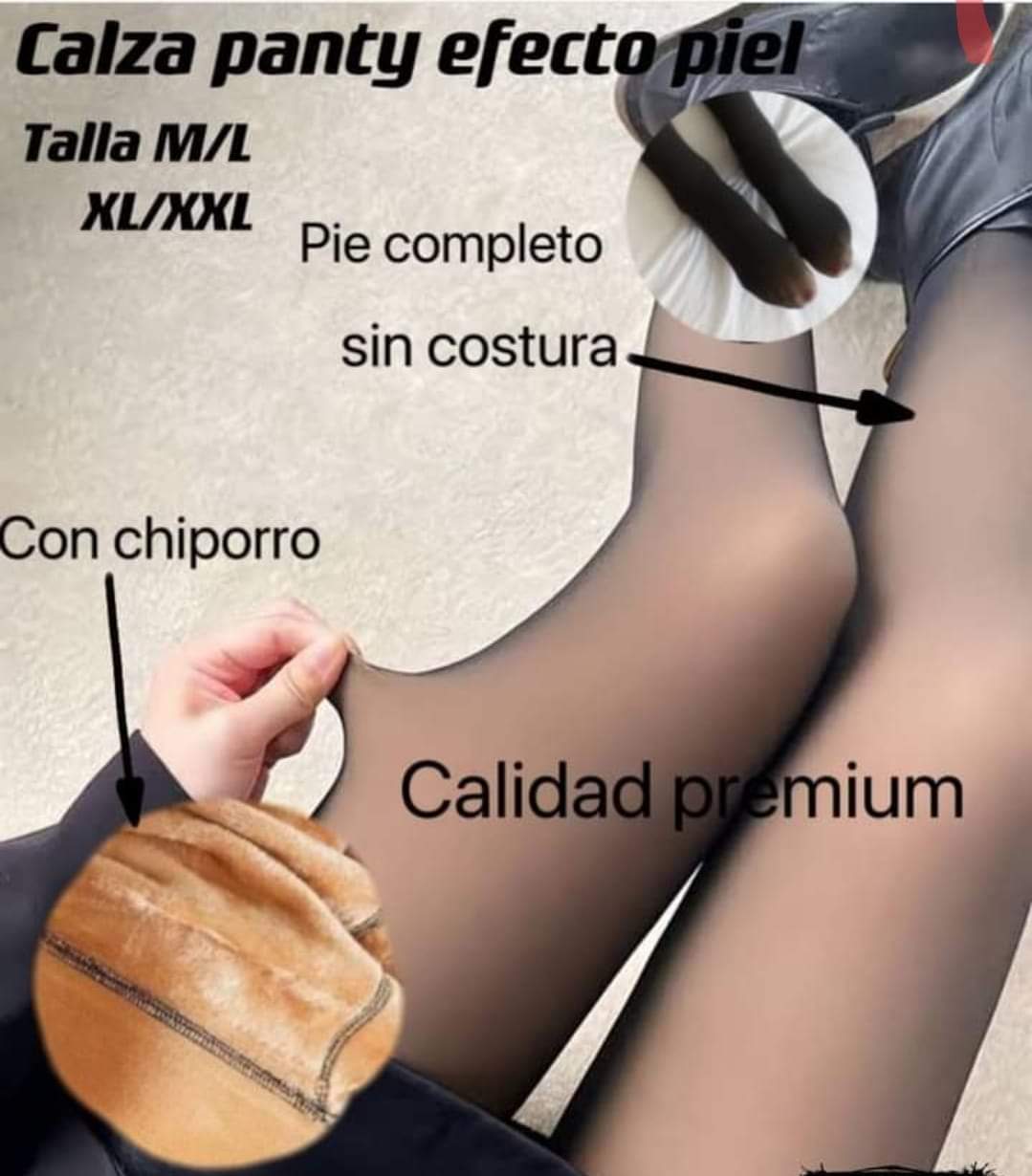 panty efecto piel