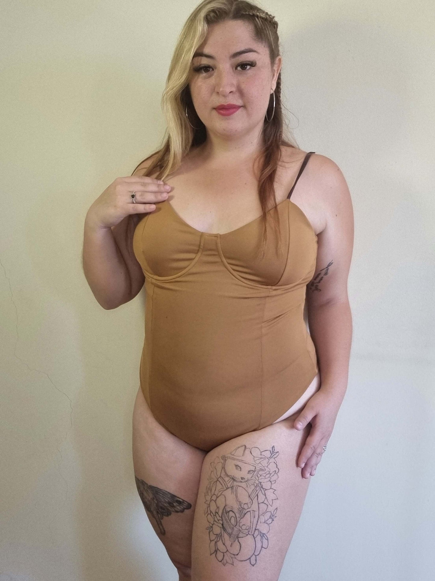 Body corset reversible cofee