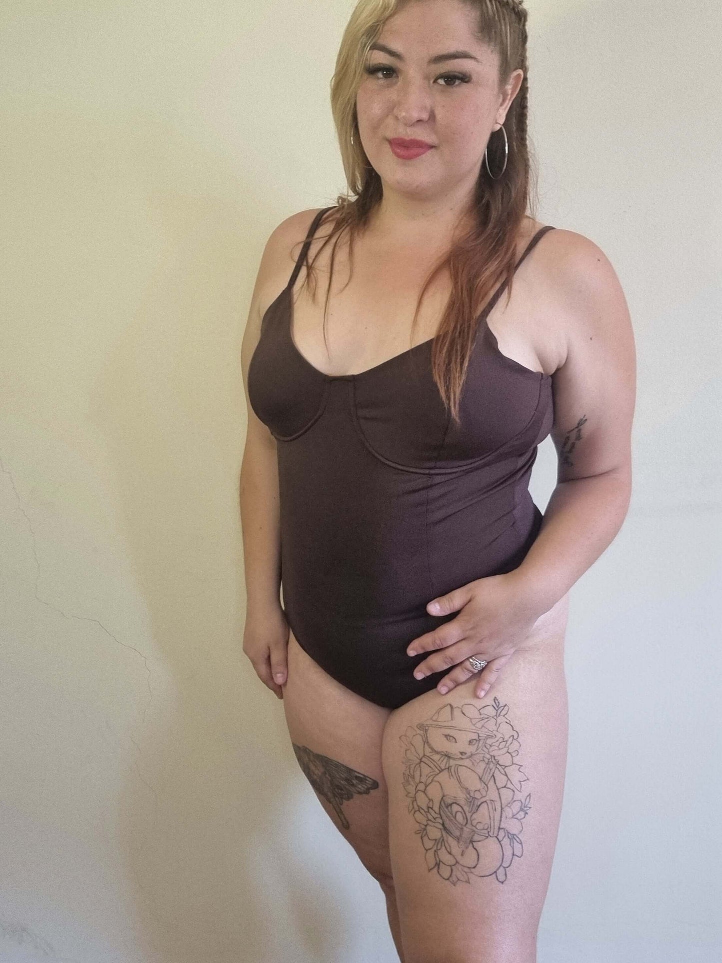Body corset reversible cofee