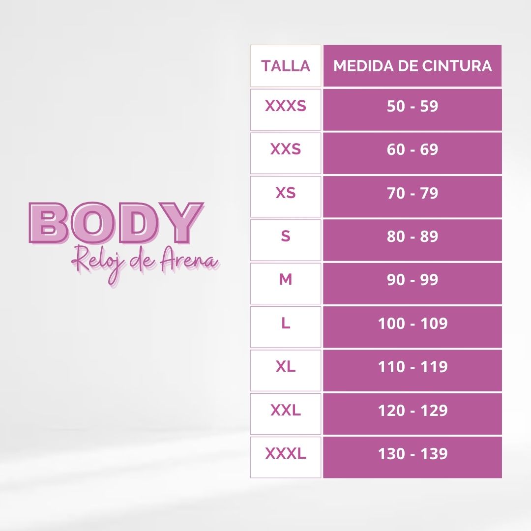 body reductor reloj de arena CURVY PERU