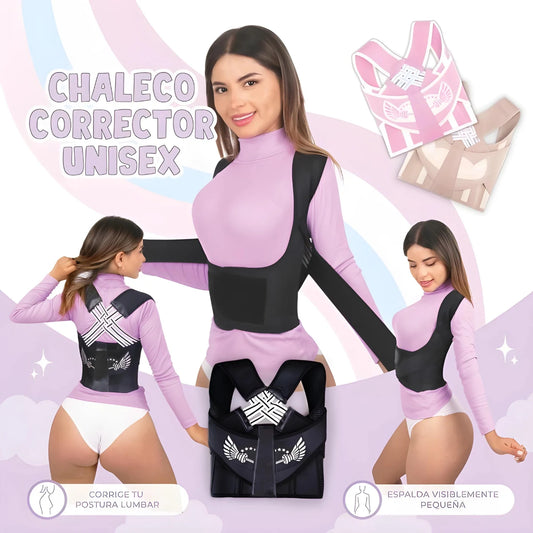 Chaleco corrector de postura unisex