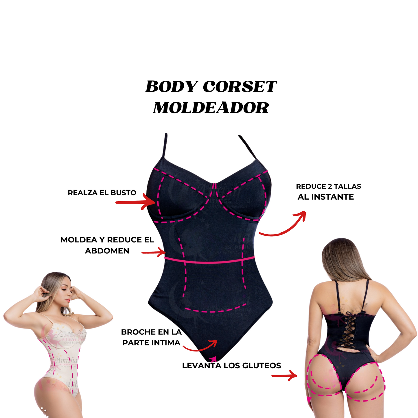 Body corset moldeador
