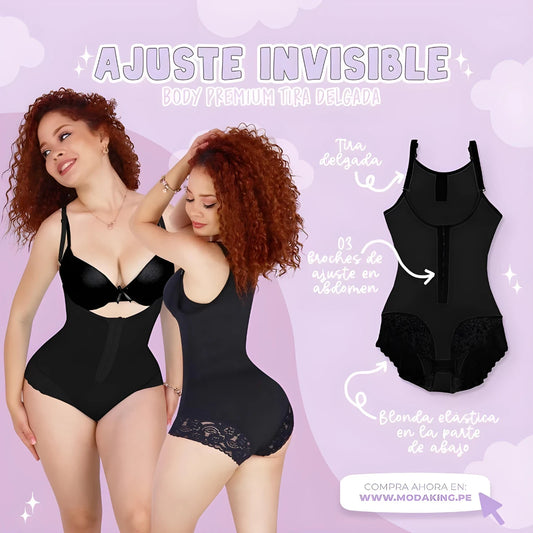 Body premium tirantes delgado INVISIBLE