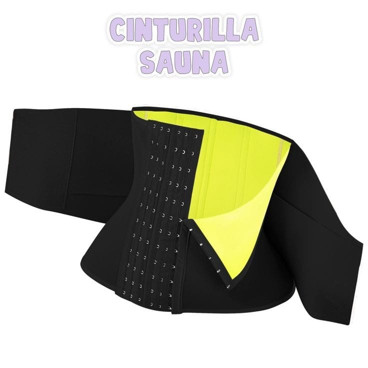 faja cinturilla reductora sauna