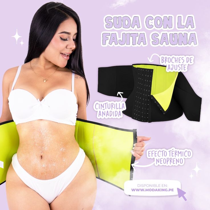 faja cinturilla reductora sauna