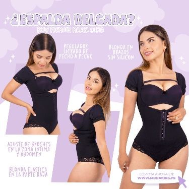 Body premium manga corta