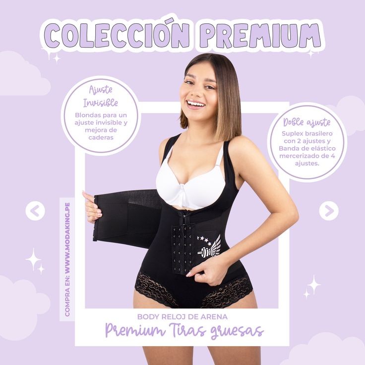 el body mas buscado, faja reductora, body corset, body corsé, faja premium, faja moda king, moda king peru en chile, reducer cintura, faja reloj de arena