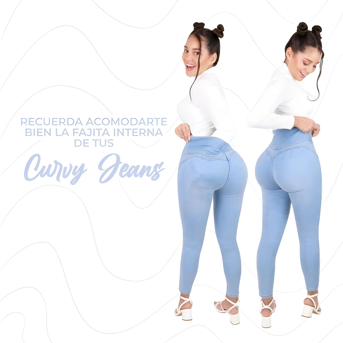 Curvy Jeans Levanta cola