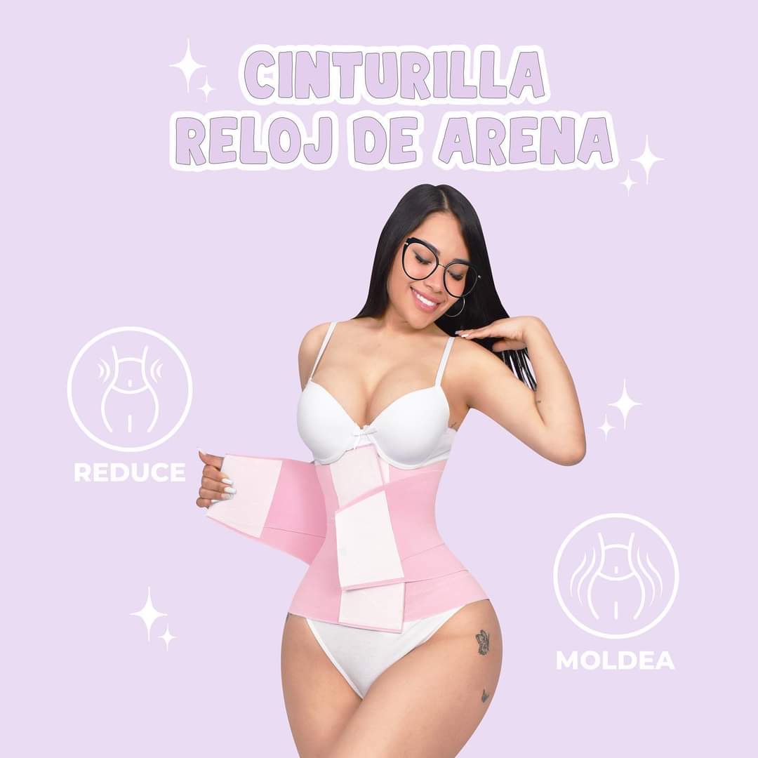 Body Faja Reloj De Arena Reduce Medidas Talla XL